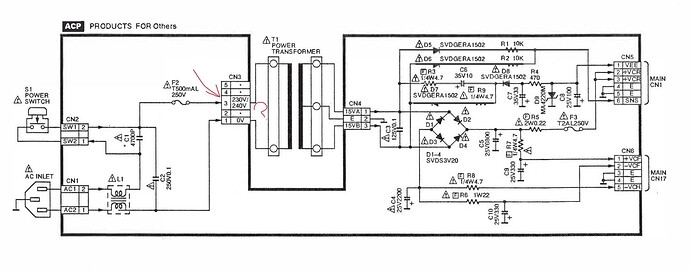 WSA1 Transformer question France