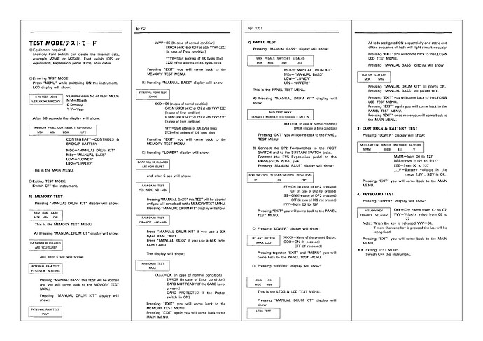Roland E-70 - Mode TEST_page-0001
